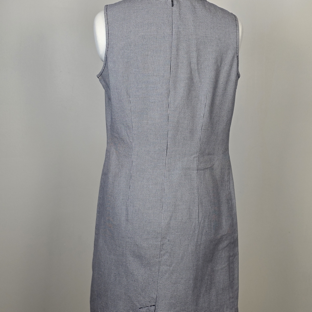Tommy Hilfiger Vintage Shift Dress – Size 10–Mini Houndstooth Pattern- Hong kong - Picture 6 of 8